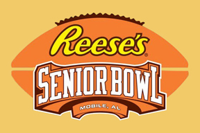 Logo for Senior Bowl. David attended and made his Senior Bowl dreams come true. 